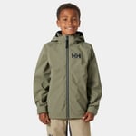 Helly Hansen Junior Rigging Regnjakke Grønn 176/16