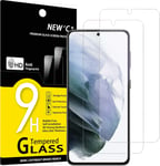 Lot De 2,Verre Trempe Poursamsung Galaxy S21 Plus/S21+5g(6.7),Film Protection Ecran Efficace Contre Les Rayures-Ultra Resistant(0,26mm Hd Ultra Transparent)Durete 9h Glass