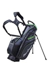 MacGregor Golf MACBAG146 Mactec Hybrid 14 Golf Club Stand Carry Trolley Bag, Gris Charbon, Taille Unique