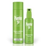 Plantur 39 Green Shampoo and Moisturising Spray Set for Fine Brittle Hair 375 ml