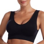 A-G Cup Push Up Sports Bra Unwired S-4XL Plus Size Exercise Bras Wear For Women