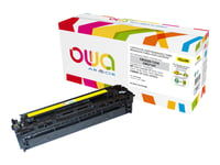 Owa - Gul - Kompatibel - Återanvänd - Tonerkassett (Alternativ För: Hp Cb542a) - För Hp Color Laserjet Cm1312 Mfp, Cp1215, Cp1217, Cp1515n, Cp1518ni