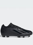 adidas Mens X Speedportal.3 Firm Ground Football Boot - Black, Black, Size 9, Men