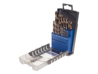 Kwb Cobalt Hss Co, Drill, Drill Bit Set, Høyrehåndsrotasjon, Strykejern, Plastikk, Profil, Rustfritt Stål, Rustfri Stålplate (Tynn), 135°, Cobalt Alloy High-Speed Steel (Hss-Co)