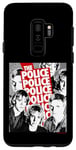 Coque pour Galaxy S9+ Logo du groupe The Police Red Repeat
