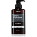 KUNDAL Honey & Macadamia White Musk natural shampoo for dry and damaged hair 500 ml