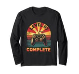 LEVEL 07 COMPLETE Retro Gaming Long Sleeve T-Shirt