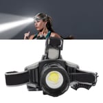 LED Headlamp Telescopic Zoom TYPE C Charging Waterproof LED Head Flashlight HS