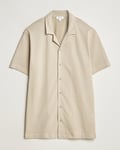 Sunspel Riviera Resort Shirt Ash Grey