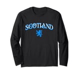 Scotland & Lion Emblem s Patriotic Scottish Long Sleeve T-Shirt