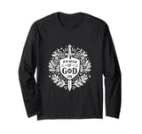 Armor of God On Christian Faith Spiritual Warrior Long Sleeve T-Shirt