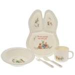 Enesco Beatrix Potter Peter Rabbit Service de table de Noël Multicolore Polypropylène 1 pièce