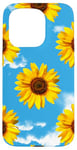 iPhone 15 Pro Yellow Sunflower Case