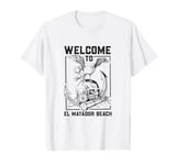 Seagull on skull - El Matador Beach T-Shirt