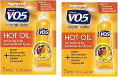 Vo5 Hot Oil Therapy Treatment 2 Count 0.5oz 2 Pack