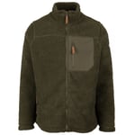 Trespass Mens Sherpa Fleece Jacket Buck B