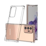 Coque Silicone Anti-Chocs pour  SAMSUNG Galaxy Note 20 Ultra  Transparente Protection Gel Souple - Neuf