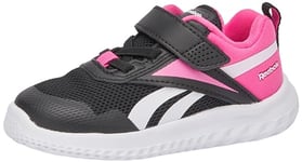 Reebok Baby Girls Rush Runner 5 TD Sneaker, Laser Pink F23, 3.5 UK Child