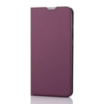 Wave Book Case suojakotelo OnePlus Nord N100 smoky sangria