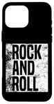 Coque pour iPhone 16 Pro Max I Love Rock & Roll, Rock & Roll Freedom Music - Rock N' Roll