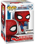 Figurine Funko Pop - Captain America : Civil War [Marvel] N°1151 - Civil War : Spider-Man (70097)