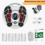 Foot Massager Machine Legs Circulation Devices EMS & TENS Muscle Stimulator