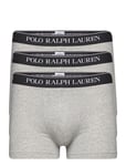 Polo Ralph Lauren Underwear Stretch Cotton Trunk 3-Pack Grå