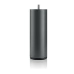 Literie Pied de lit cylindrique en métal Noir Hauteur 20 cm (vendu à l'unité) - Bellecour