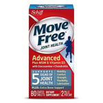 Move Free Advanced Plus MSM Vitamin D 80 Tabs By Schiff/Bio Foods