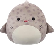 Official Kellytoy Squishmallows 12" / 30cm Azi the Grey Leopard Shark