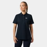 Helly Hansen Pier Pique Poloskjorte Dame Marineblå L