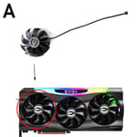 Ventilateur de refroidissement pour EVGA GeForce RTX3080 RTX 3090 FTW3 ULTRA GPU,87MM,4 broches RTX3090 3080 TI 3070 FTW3 - Type Fan A