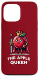 Coque pour iPhone 13 Pro Max Apple Queen Funny Apple Lovers Saying Fruit Citation