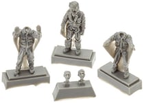 CMK f72305 – Figurines French Pilot and Two Mechanics F.1/72 Special Hobby Mirage F.1 C Model