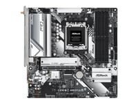 Asrock A620m Pro Rs Wifi - Moderkort - Micro Atx - Socket Am5 - Amd A620 Chipuppsättning - Usb 3.2 Gen 1, Usb-C 3.2 Gen 1 - Gigabit Lan, Wi-Fi 6 - Inbyggda Grafiken (Cpu Krävs) - Hd-Ljud (8 Kanaler)