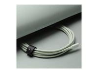 Native Union Belt Cable Xl - Lightning-Kabel - Lightning Hann Til Usb Hann - 3 M - Grågrønn