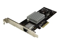 Startech.Com 10G Ethernet-Nätverkskort Med 1 Port - Pci Express - Intel X550-At-Chip - Nätverksadapter - Pcie 2.0 Låg Profil - 10Gb Ethernet X 1 - Svart - För P/N: Bndtb10gi, Bndtb210gsfp, Bndtb310gndp, Bndtb410gsfp, Bndtb4m2e1, Bndtbusb3142