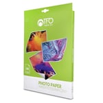 Fotopapper High Glossy Storlek A4, 20st - 180 g/m2 Vit