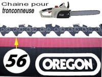 Chaine tronconneuse OREGON 56 T tronconneuse electrique 56 maillons