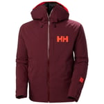 Helly Hansen Powderface Skijakke Herre, hickory