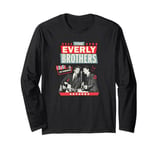 The Everly Brothers Live In Person Vintage Poster Design Long Sleeve T-Shirt