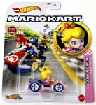 Super Mario Kart Modèle Baby Peach Pipe Structure 1:64 5cm Hot Wheels HDB30