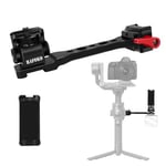 HAFOKO RS4 Gimbal Monitor Mount RS3 Phone Mount Extension Handle Metal with 1/4" Cold Shoe Phone Mount Compatible for DJI RS4/RS4 PRO/Ronin S3 /RS3 PRO/Ronin S3 Mini/RS2/RSC2 Gimbal Stabilize