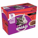 Whiskas Pouch Meat Selection In Gravy 12 Pack - 100g - 176601