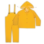 Kunys R101XL 0.35mm 3 piece Rain Suit X Large - Yellow