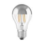 Toppförspeglad LED lampa normal 2700K 650lm E27 6,5W