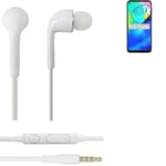 Earphones for Motorola Moto G Power in earsets stereo head set