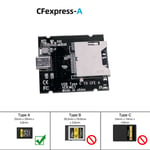 lecteur de carte CFexpress USB3.1 Isabel 2 Type C 10Gbps CFE-B/carte CFE-A carte mémoire adaptateur de stockage pour PC ordinateur portable téléphone - Type 05-CFA Board #B