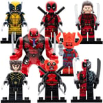 Deadpool X Wolverine Multiverse Variants Minifigurset 1 med Vapentillbehör