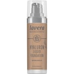 Lavera Smink Ansikte Flytande foundation med hyaluronsyra No. 05 Natural Beige 30 ml (4.300,00 kr / 1 l)